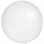 Grote ballon 60 cm - Wit