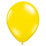 Qualatex ballonnen citroen 10 stuks - Geel