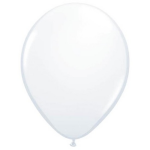 Qualatex ballonnen 25 stuks - Wit