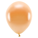 100x ballonnen 26 cm eco/biologisch afbreekbaar - Milieuvriendelijke ballonnen - Feestversiering/feestdecoratie - thema - Themafeest versiering - Oranje