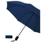 3x Opvouwbare paraplus navy blauw 85 cm - Uitklapbare paraplu's