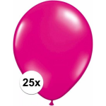 Magenta ballonnen 25 stuks - Roze