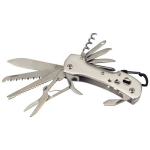 RVS zakmes zilver 12 functies - Multitool 12 functies - Voordelige zakmessen - Silver