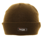 Thinsulate Olijfe gebreide ski/winter muts voor volwassenen - Beanie muts - Winter mutsen - Winterkleding accesoires - Groen