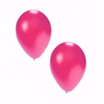 10 stuks metallic ballonnen 36 cm - Roze