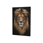 Cosy&Trendy Canvas schilderij 90 x 60 cm leeuwen print - voor woonkamer, kantoor of slaapkamer