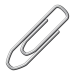 100 stuks kleine paperclips 21 mm - Silver