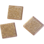 Rayher Hobby 205x stuks Acryl glitter mozaiek goud 1 cm - Mozaieken zelf maken