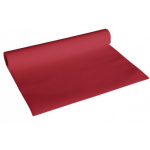 Luxe bordeaux kleur tafelloper 4,8 meter - Rood