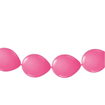 Ballonnen slinger 3 meter - Roze