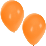 25x ballonnen - 27 cm - ballon voor helium of lucht - Oranje