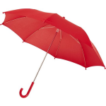 Storm paraplu voor kinderen 77 cm doorsnede in het - Windproof/stormproof paraplu - Rood