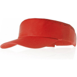 Rode zonneklep pet voor volwassenen - Katoenen verstelbare rode zonnekleppen - Dames/heren - Rood