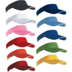 Myrtle Beach Zonneklep uni kleuren
