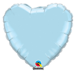 Folie ballon licht hart 45 cm - Blauw