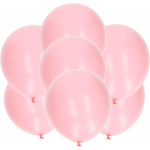 15x stuks licht latex ballonnen van 27 cm - Party verjaardag feestartikelen en versiering - Roze