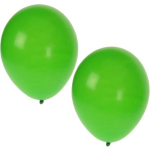 25x stukse party verjaardag ballonnen - 27 cm - ballonnen voor helium of lucht - Feestartikelen/versiering - Groen