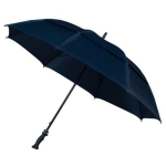 Falcone Extra sterke stormparaplu donkerblauw windproof 130 cm