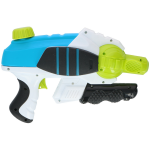 1x Waterpistolen/waterpistool van 28 cm kinderspeelgoed - waterspeelgoed van kunststof - 237 ml watertank - Blauw