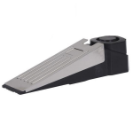 1xe anti inbraak deurstopper/deurwig met alarm 16 cm - 100 dB - Huisbeveiliging - Beveiligingsysteem - Anti-inbraak alarmen - Deurstoppers/deurwiggen - Zwart