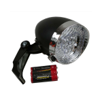 Ben Tools Fietslamp met LED lampjes - koplamp - Zwart