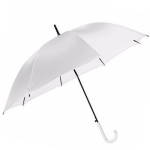 Voordelige automatische regen paraplu in het van 106 cm doorsnede - Wit