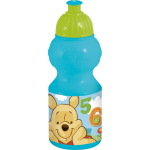 Disney Winnie de pooh pop-up drinkbeker 350 ml - Schoolbeker - Bidon - Drinkfles - Blauw