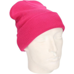 Beechfield Basic winter muts fuchsia - Roze