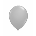 LED licht ballonnen zilver 5 stuks - Silver