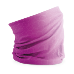 Beechfield Multifunctionele morf sjaal met geometrische print - Voor volwassen - Gezichts bedekkers - Maskers voor mond - Windvangers - Gezichtsmasker - Roze