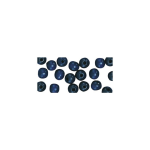 Donkerblauwe / navy hobby kralen van hout 10mm - 52 stuks - DIY sieraden maken - Kralen rijgen hobby materiaal