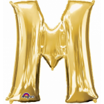Anagram Letter M ballon goud 86 cm