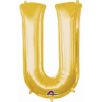 Anagram Letter U ballon goud 86 cm