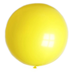 Mega ballon 90 cm - Geel