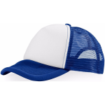 Truckers cap / pet -/wit - voor volwassenen - Blauw