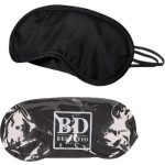 Bellatio Design 15x Comfortabele slaapmaskers / oogmaskers - microfiber - one size fits all - voor thuis en op reis - beter slapen - Zachte slaapmaskers met elastiek - Zwart