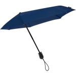 Impliva opvouwbare storm paraplu donkerblauw 100 cm - Mini stormparaplu