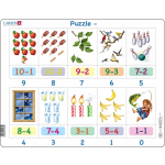 Larsen legpuzzel Maxi Leren rekenen 20 stukjes