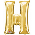 Anagram Letter H ballon goud 86 cm