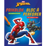 prikblok Spider-Man 18,3 x 22,3 cm blauw/rood