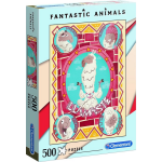 Clementoni legpuzzel Fantastic Animals Lama 500 stukjes
