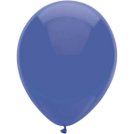 10x Donkere ballonnen 30 cm - Feestdecoratie - Feestballonnen - Blauw