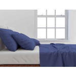 Zo Home Satinado Laken Katoen Satijn - navy blue - Blauw