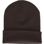 Beechfield basic winter muts/beanie antraciet acryl voor volwassenen - Winter Essentials/accessoires - Grijs