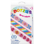 Top1Toys Armbanden Dotzies 3 stuks - Pinks 21x2 cm - Diamond Painting