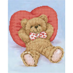 Diamond Dotz Relax-A-Bear - 27x35 cm - Diamond Painting