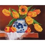 Diamond Dotz Yellow Tulips - 51x40 cm - Diamond Painting