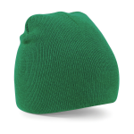 Beechfield Warme gebreide Beanie wintermuts in het gras voor volwassenen - Damesmutsen / herenmutsen - 100% polyacryl - Basic line - Groen