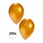 en ballonnen 200 stuks - Goud