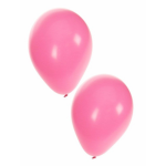 50 ballonnen licht - Roze